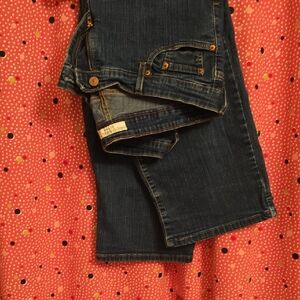 Levi's Women's Dark Indigo Straight Leg Jeans